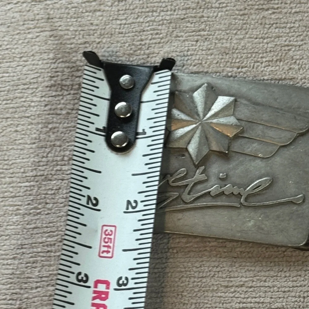 Livetime Gray Belt Buckle
